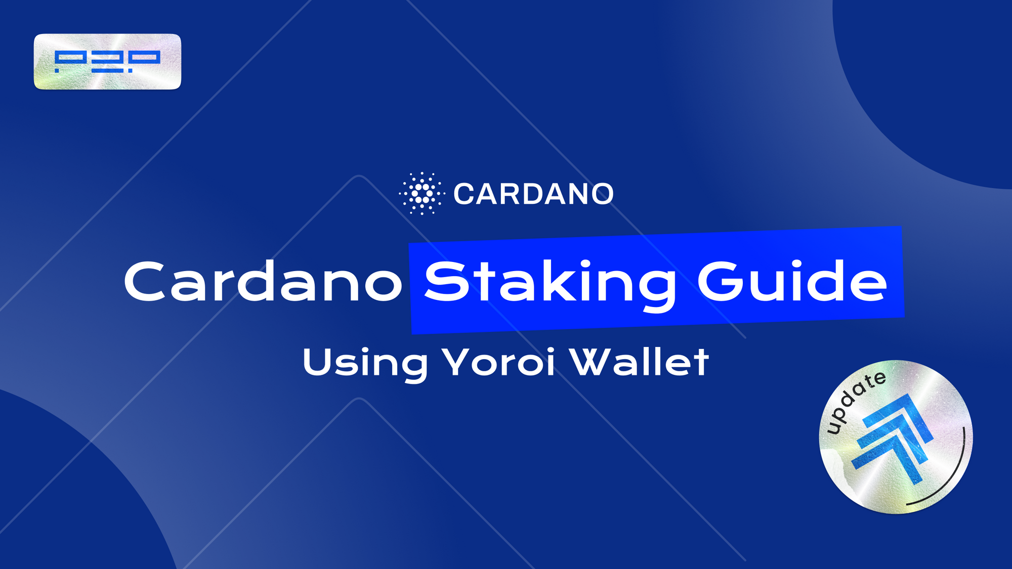 Yoroi Cardano (ADA) Staking Guide